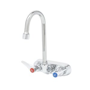 WORKBOARD FAUCET, 4" WALL MOUNT,