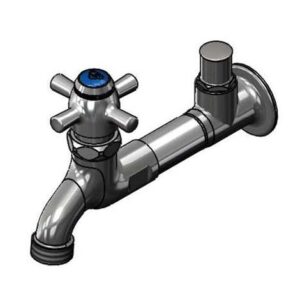 SILL FAUCET, SELF-CLOSING, 1/2" NPT MALE