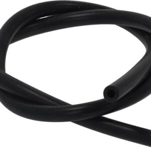 SILICONE HOSE ID  6  ED  12 MM BLACK QTY
