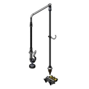 PRE-RINSE, 12" OVERHEAD SWIVEL ARM,