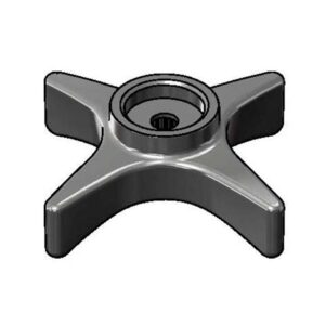4-ARM LAB HANDLE (CHROME-PLATED)