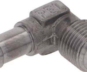 RACCORDO PORTAGOMMA A GOMITO ø 1/8" M6