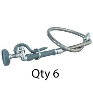 SPRAY VALVE (B-0107) WITH 44" FLEXIBLE