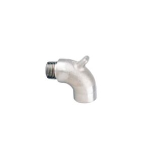 B-0672 SPOUT, ROUGH CHROME PLATED