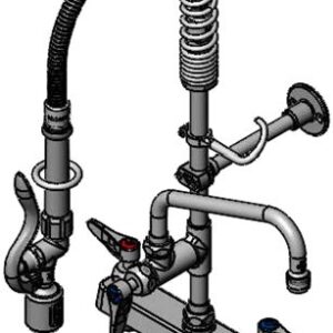 8" WORKBOARD MINI-PRE-RINSE UNIT, DECK M