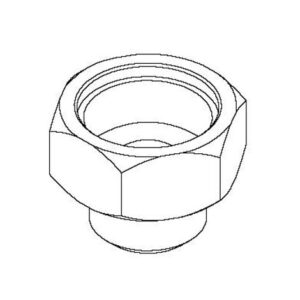 ADAPTER, 7/8-20UN FEMALE X 3/4-14UN MALE