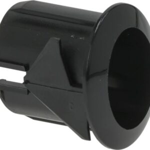 CORPO PULSANTE ELLITTICO 17x13 mm NERO