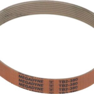 CINGHIA POLY V PU TB2 380MM.8GOLE
