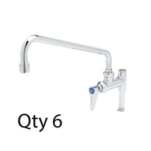 ADD-ON FAUCET, 12" NOZZLE, LEVER HANDLE