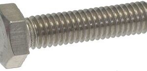 VITE INOX A TESTA ESAGONALE M6x25 DIN 93