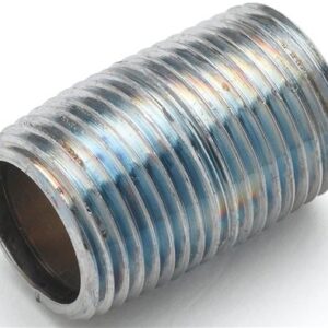 3/8" NPT CLOSE NIPPLE (CHROME PLATED)