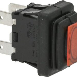 INTERRUTTORE BIPOLARE ARANCIO 12A 250V