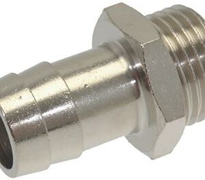 RACCORDO PORTAGOMMA ø 1/2"M ø 17 NICHEL