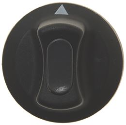 MANOPOLA POTENZIOMETRO NERA ø 42 mm