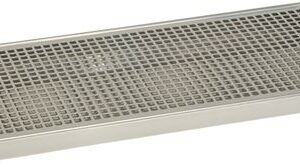 RACCOGLIGOCCE INOX 500x220x30h mm