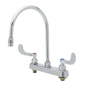 WORKBOARD FAUCET, 8" DECK MOUNT,