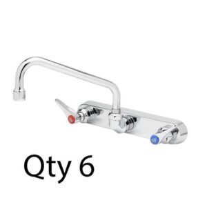 WORKBOARD FAUCET, WALL MOUNT, 8"
