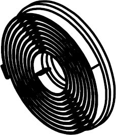 Molla in nastro sagomata per MINIReel