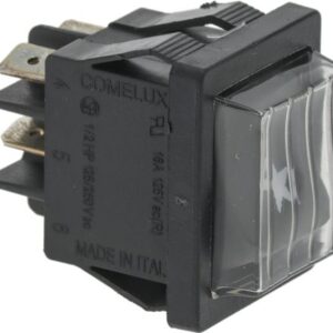 PULSANTE BIPOLARE NERO 16A 250V