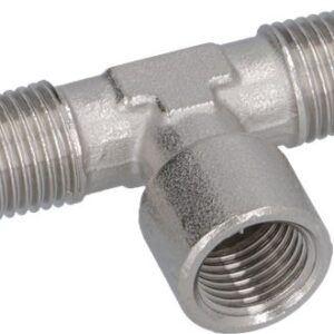RACCORDO A "T" ø 1/4"M-1/4"F-1/4"M NICHE