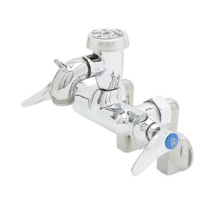 SERVICE SINK FAUCET, WALL MOUNT,