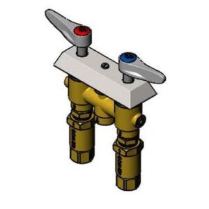 CONCEALED MIXING FAUCET, LEVER HANDLES,