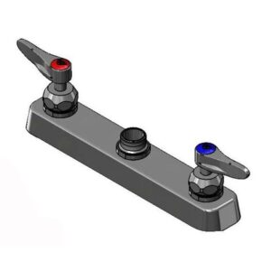 8" DECK MOUNT WORKBOARD PRU BASE FAUCET,