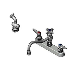 WORKBOARD FAUCET, DECK MOUNT, 8"