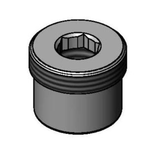 3/8" NPT MALE UNION HALF