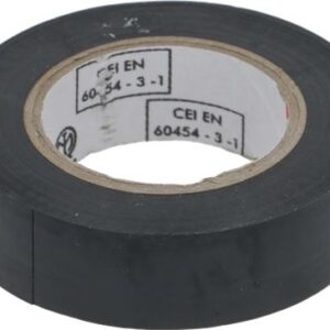 NASTRO ISOLANTE NERO IN PVC 10 mt