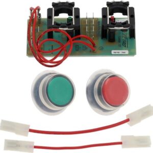 KIT SCHEDA PULSANTIERA COMANDO 100x50 mm