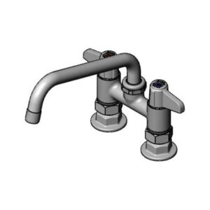 4" DECK MOUNT MIXING FAUCET WITH EQUIP