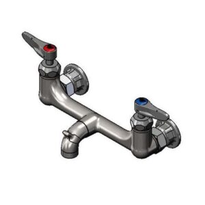 SERVICE SINK FAUCET, 8" WALL MOUNT, CV