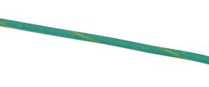 WIRE, JUMPER, 14AWG, GREEN W/YELLOW