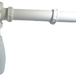 SIFONE DOPPIO POLIPROPILENE BIANCO 1"1/2
